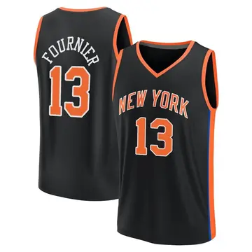 Evan Fournier New York Knicks Fanatics Authentic Player-Issued #13 Black  City Jersey from the 2022-23 NBA Season